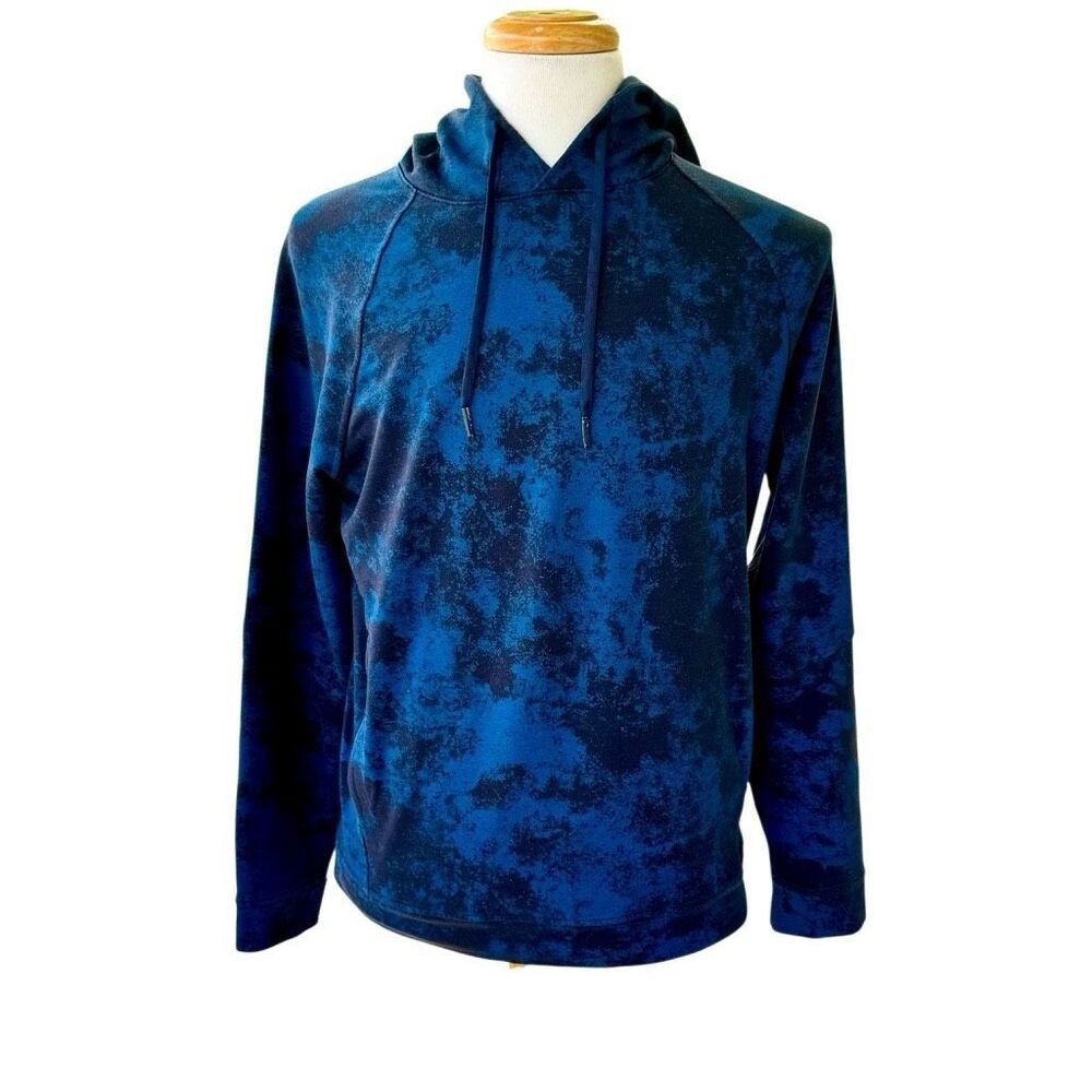 Lululemon City Sweat Pullover Hoodie. Blue Space Dye. Size Medium.